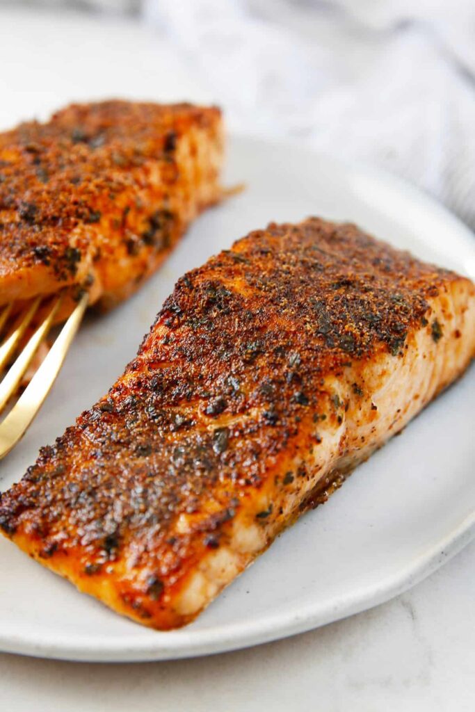 Salmon is known to be one of the most nutrient dense foods you can eat.  It haas so many great things going for it, with very few bad ones.  This recipe will have you coming back for more, often and enjoying the fact that it is so good for you and so simple.