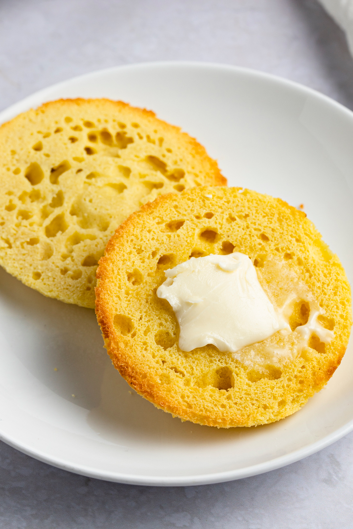 I love English Muffins for so many different reasons and these are definitely keto, but they do not disappoint