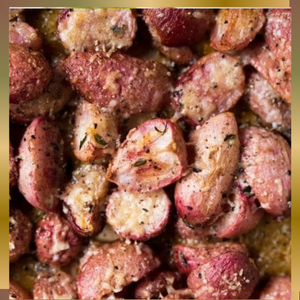 I love radishes now that I know to roast them and the air fryer makes it easy and fast