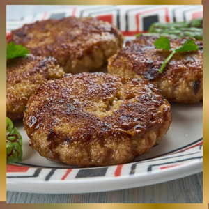 These patties are perfect for you because you choose how you want to season them